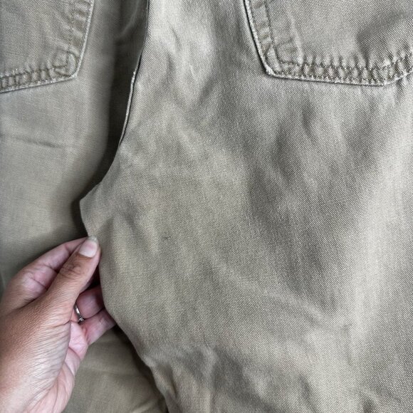 Bills Khakis Weathered Canvas USA rugged 5 Pocket Standard fit 34 (FLAWS) - Picture 12 of 16